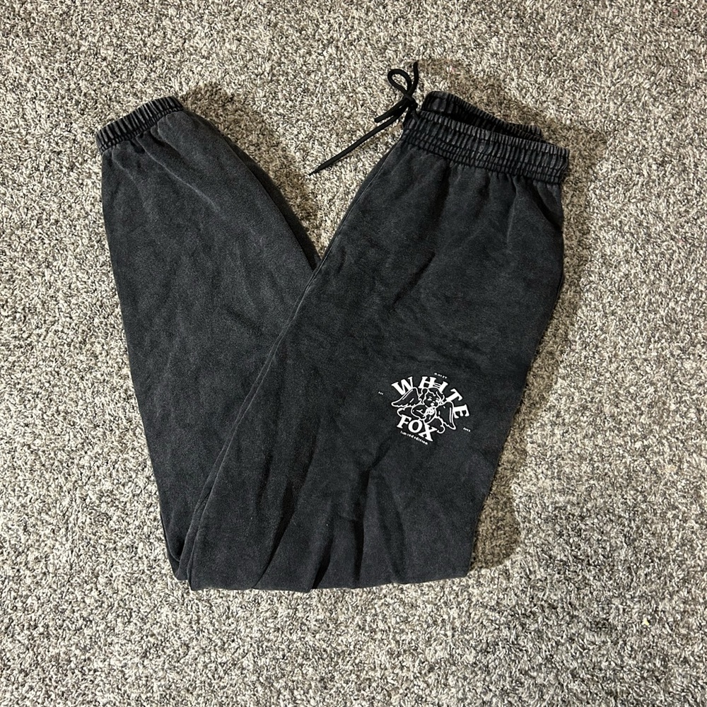 White Fox Sweatpants